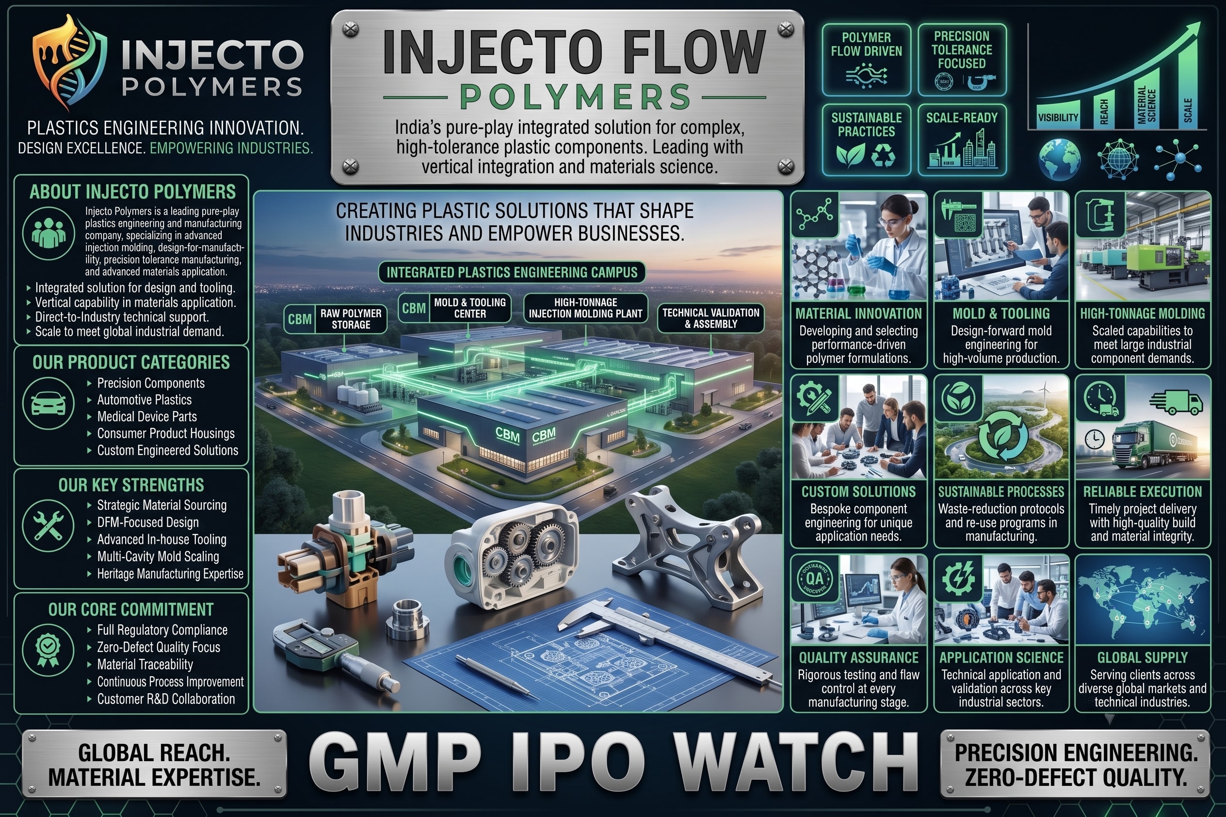 Injecto Polymers IPO 2026: GMP Today, Price, Dates, Lot Size, Review & Details